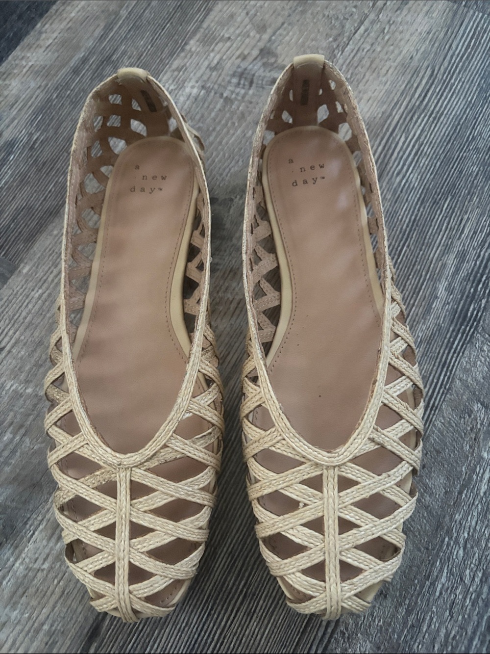 a new day woven Ballet Flats
